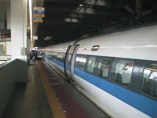 photo:博多駅・500系