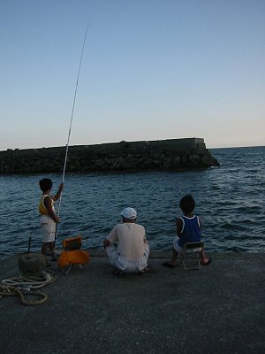 photo:魚釣り
